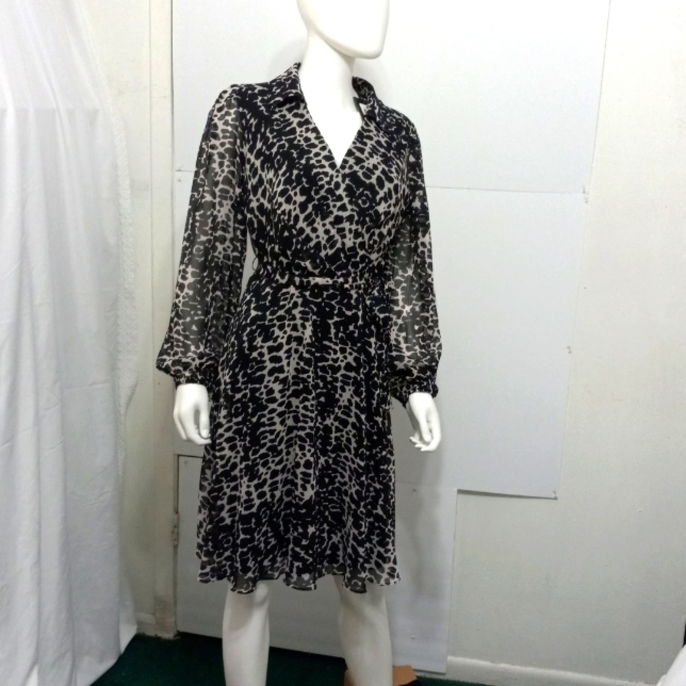 DKNY Ballon Sleeves Dress